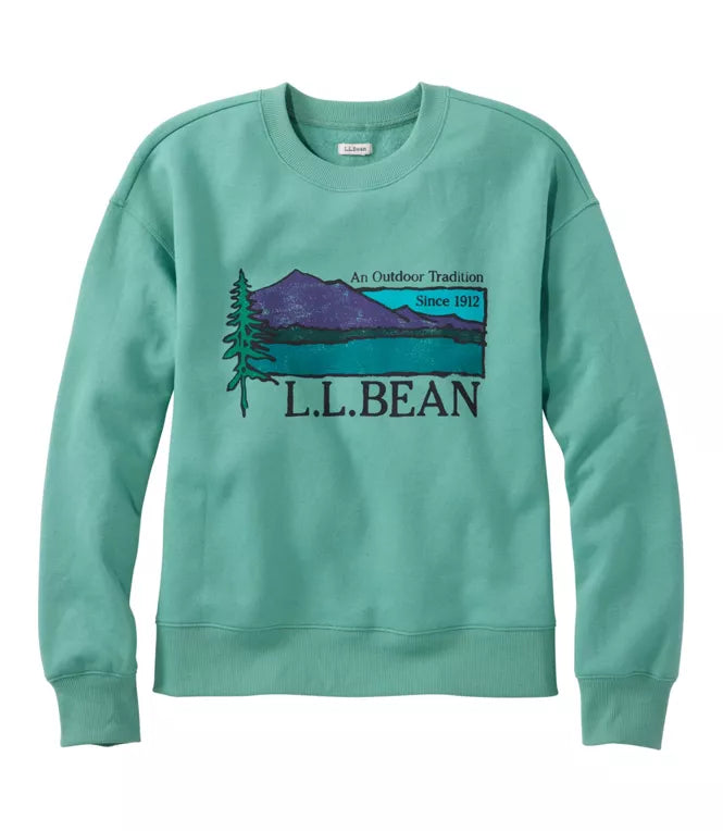 Mountain Classic Logo Crewneck Sweatshirt Women's Regular