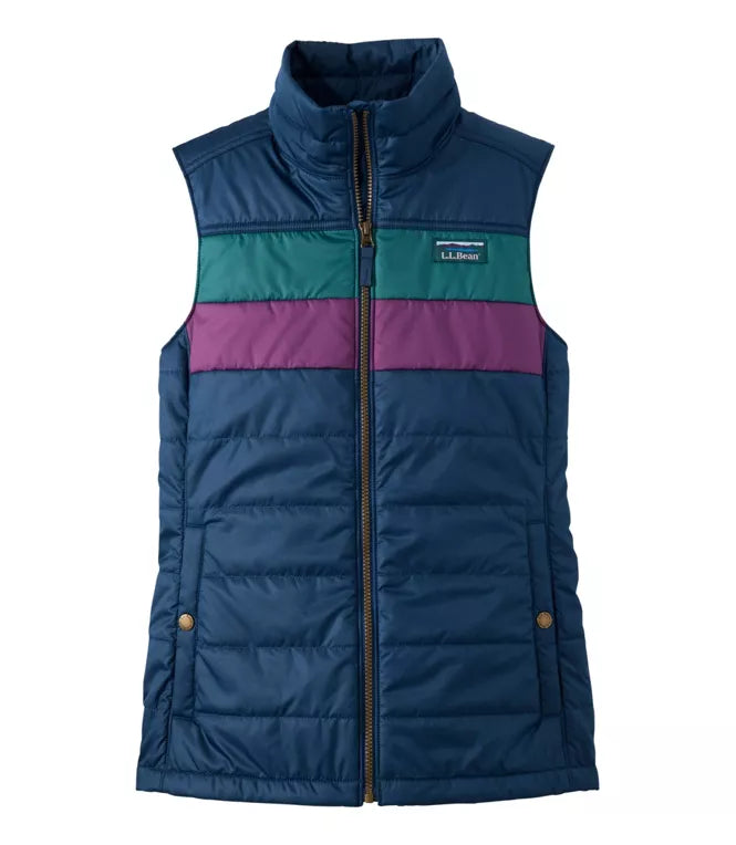 Mountain Classic Puffer Vest Colorblock Women's Regular
