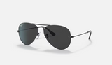 RB3025 Aviator Total Black 002/58 Polished Black w/Black 58-18