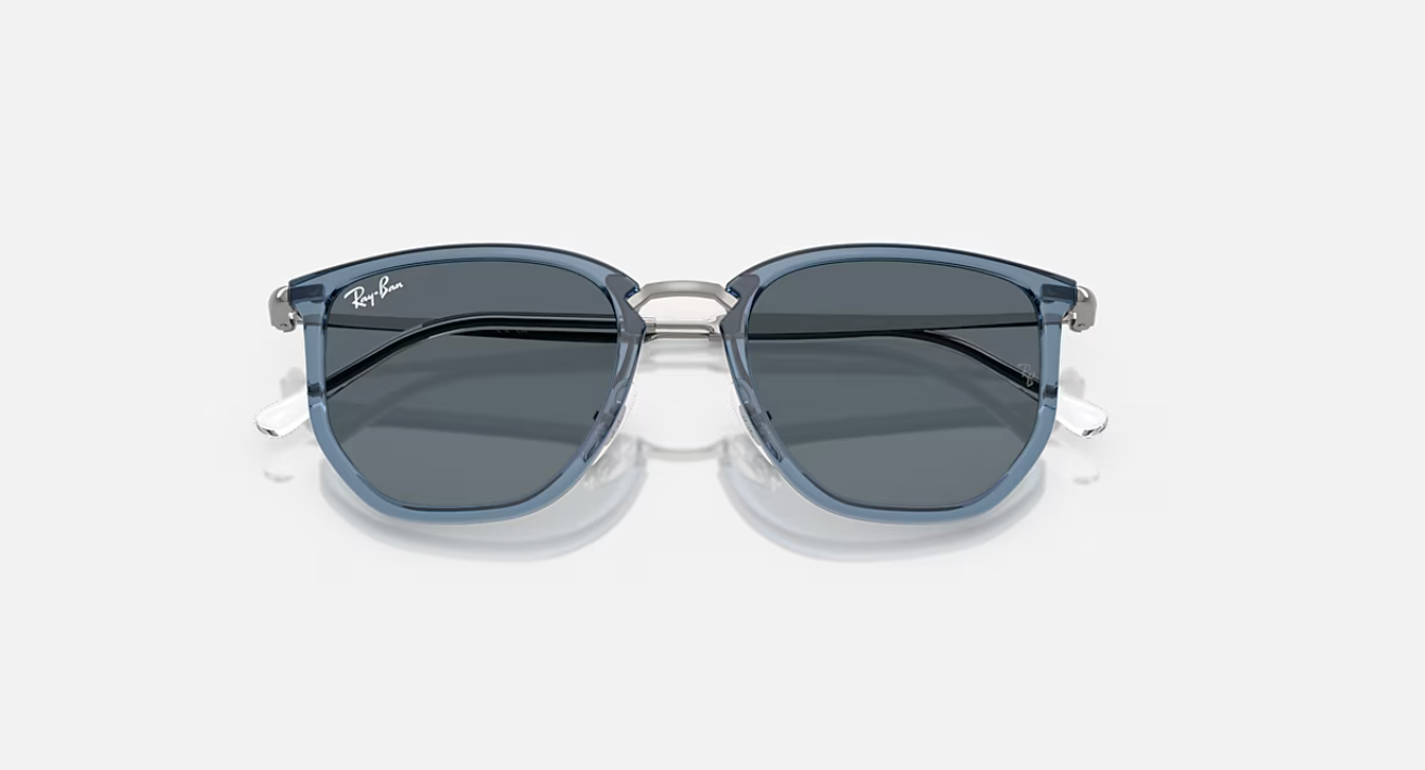 RB4451 6803R5 Polished Transparent Blue w/ Blue 53