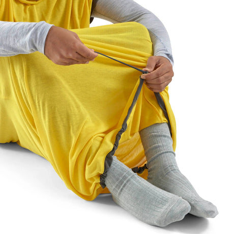 Reactor Sleeping Bag Liner - Mummy w/ Drawcord - Standard  Sulphur Yellow