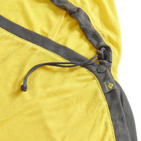 Reactor Sleeping Bag Liner - Mummy w/ Drawcord - Standard  Sulphur Yellow