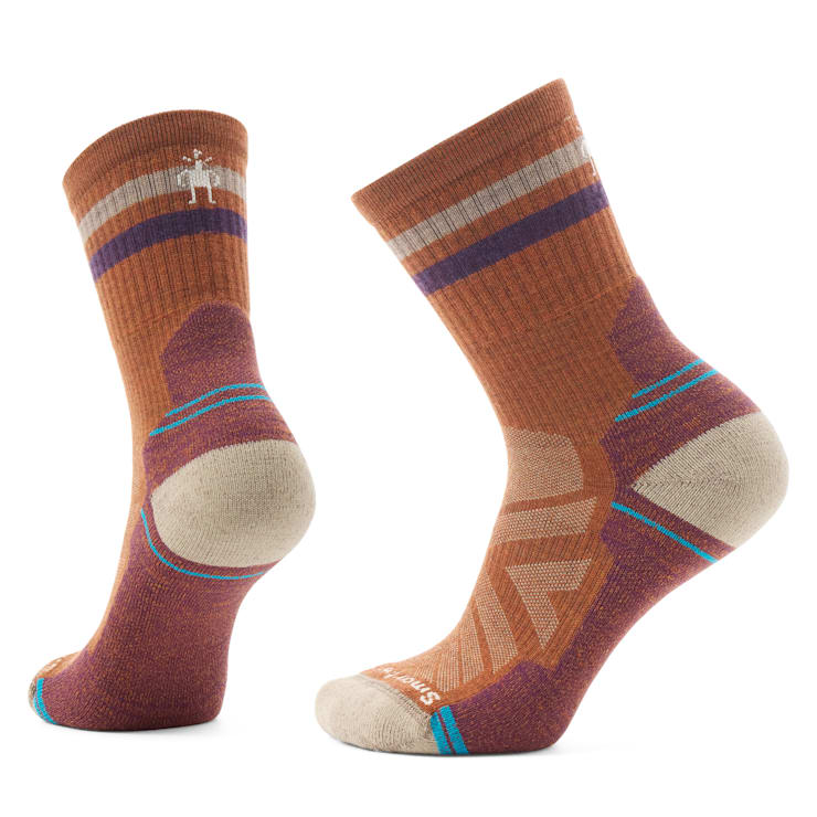 Women's Hike Light Cushion Tube Stripe Crew Socks