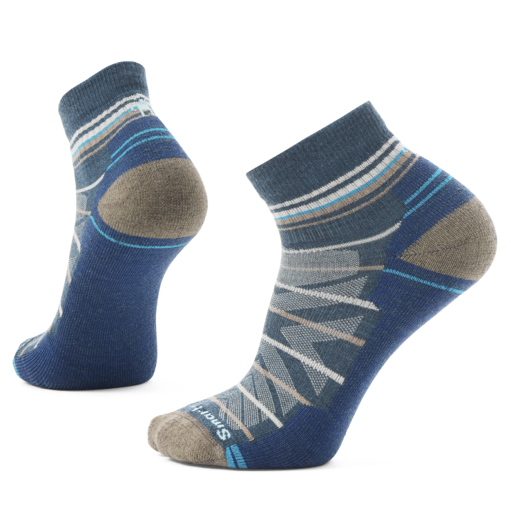 Hike Light Cushion Pattern Ankle Socks