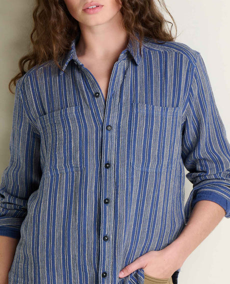 Tate Double Weave LS Shirt