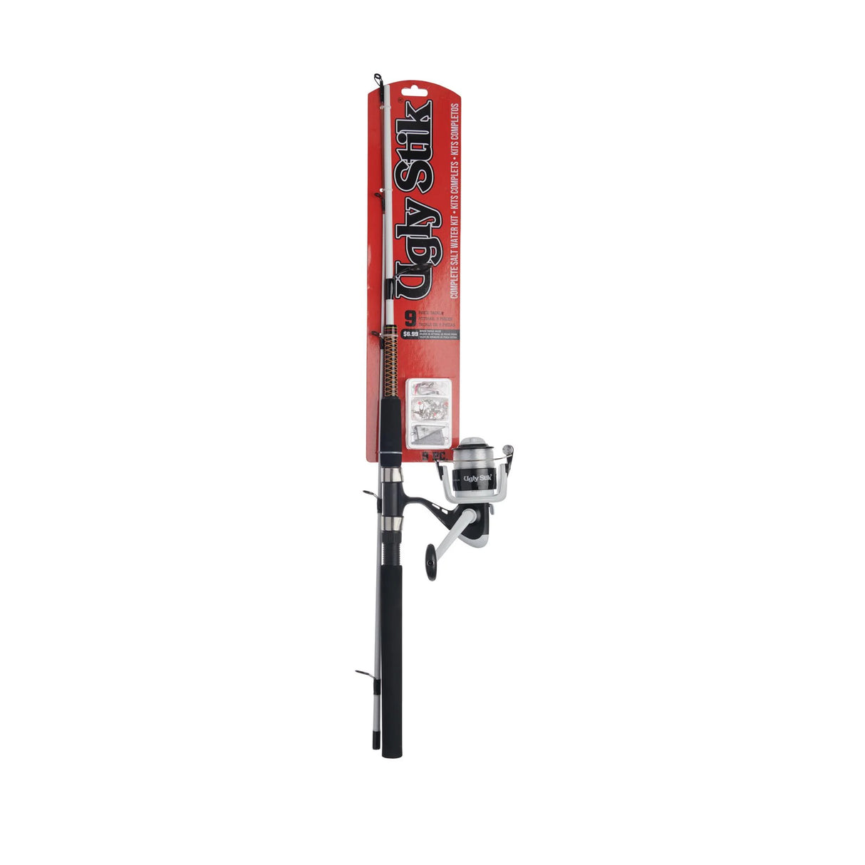 Ugly Stik Complete Salt Water Kit Combo 7" Medium Heavy