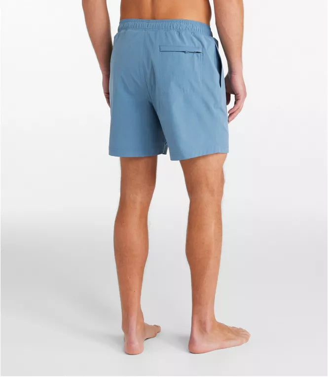 Vacationland Stretch Swim Trunk 6" Solid Men's Regular