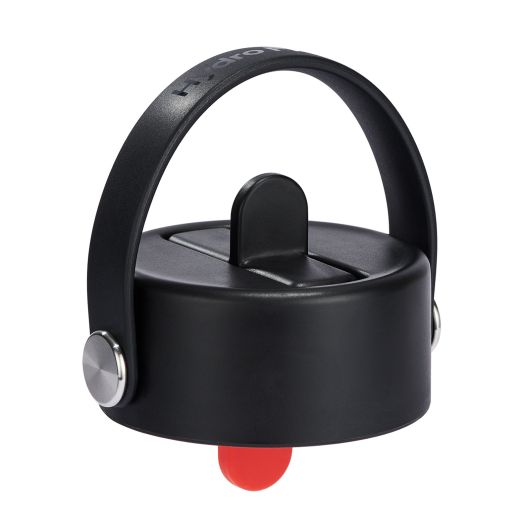 Wide Mouth Flex Straw Cap Black