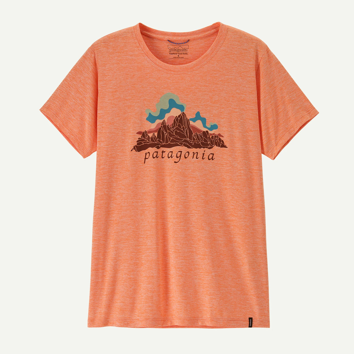 W's Capilene Cool Daily Shirt - Fitz Roy Nimbus