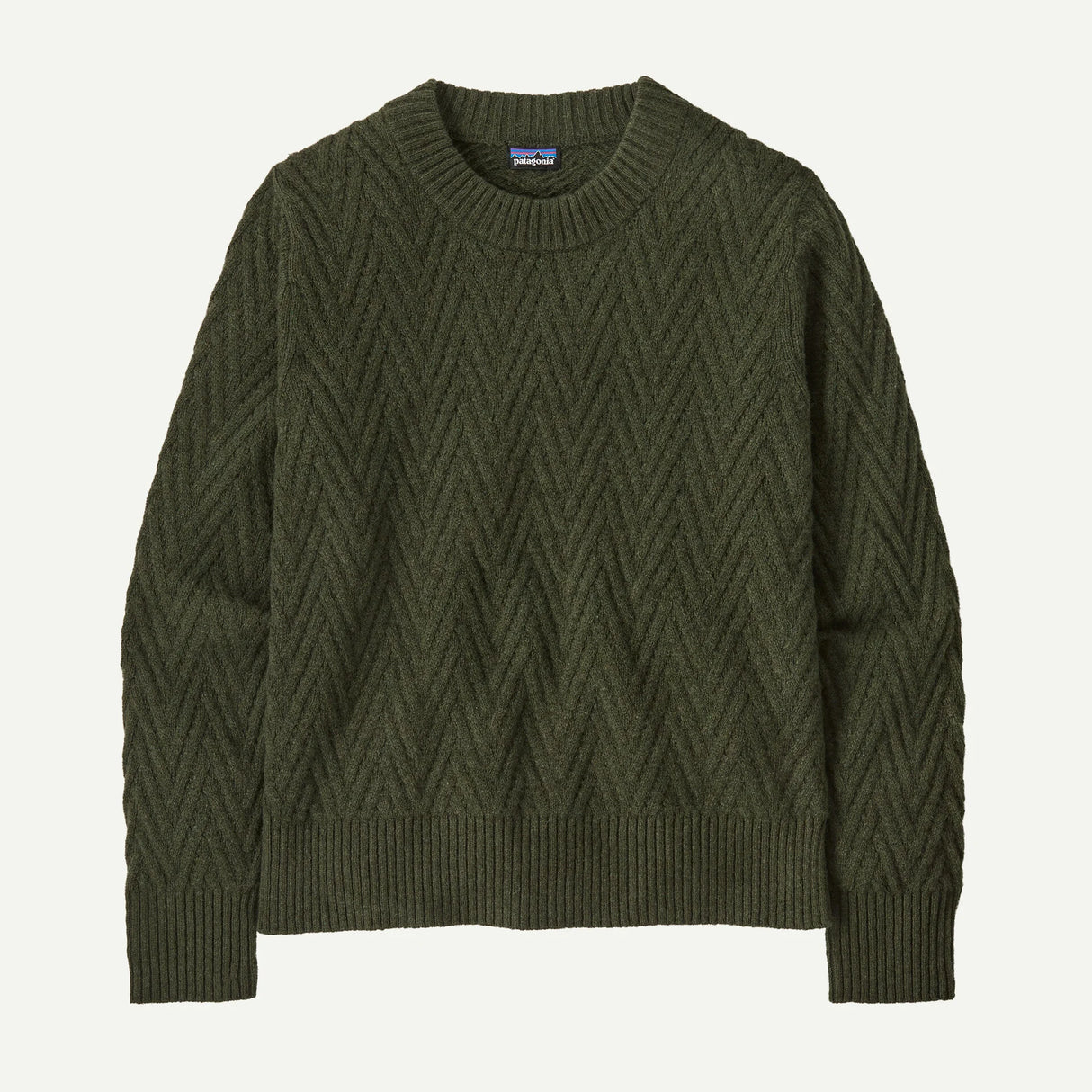 W's Recycled Wool-Blend Crewneck Sweater