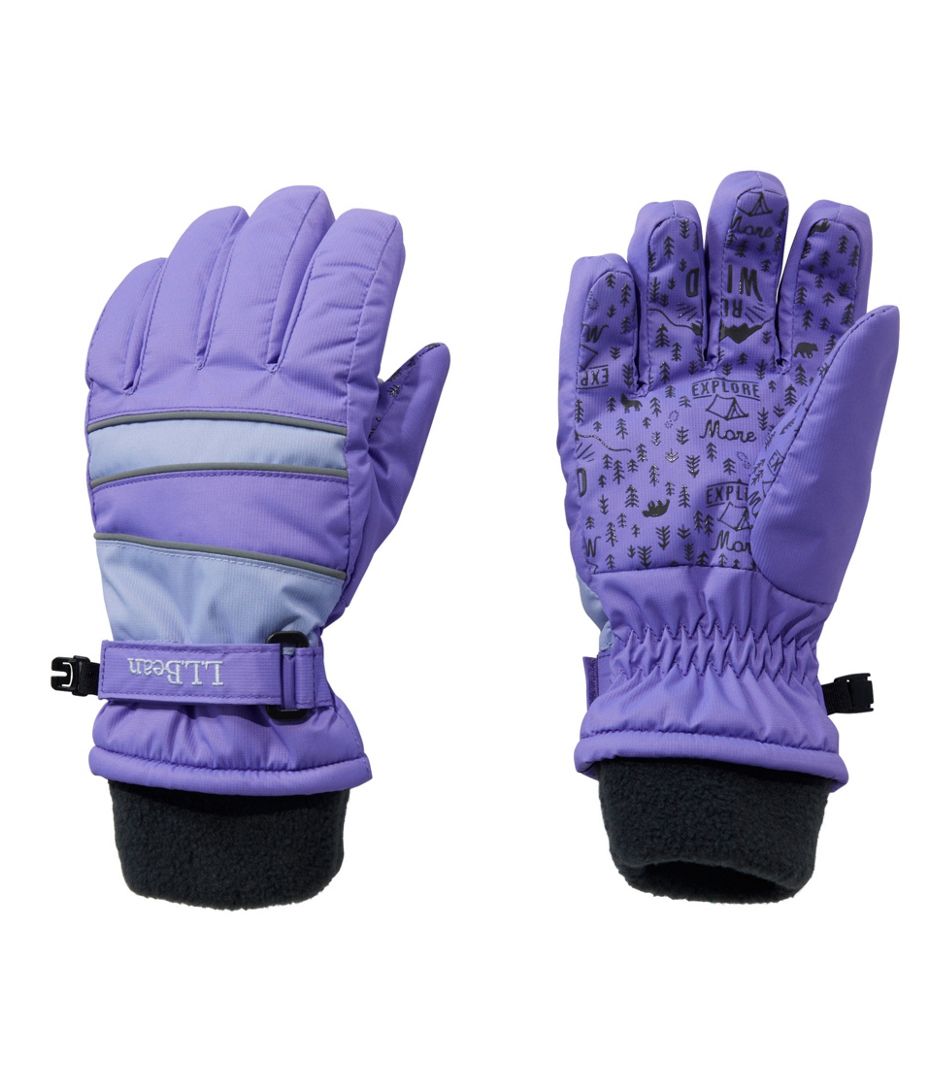 Wintry Mix Waterproof Gloves Kids'