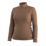Women's Thermal Merino Rib Turtleneck