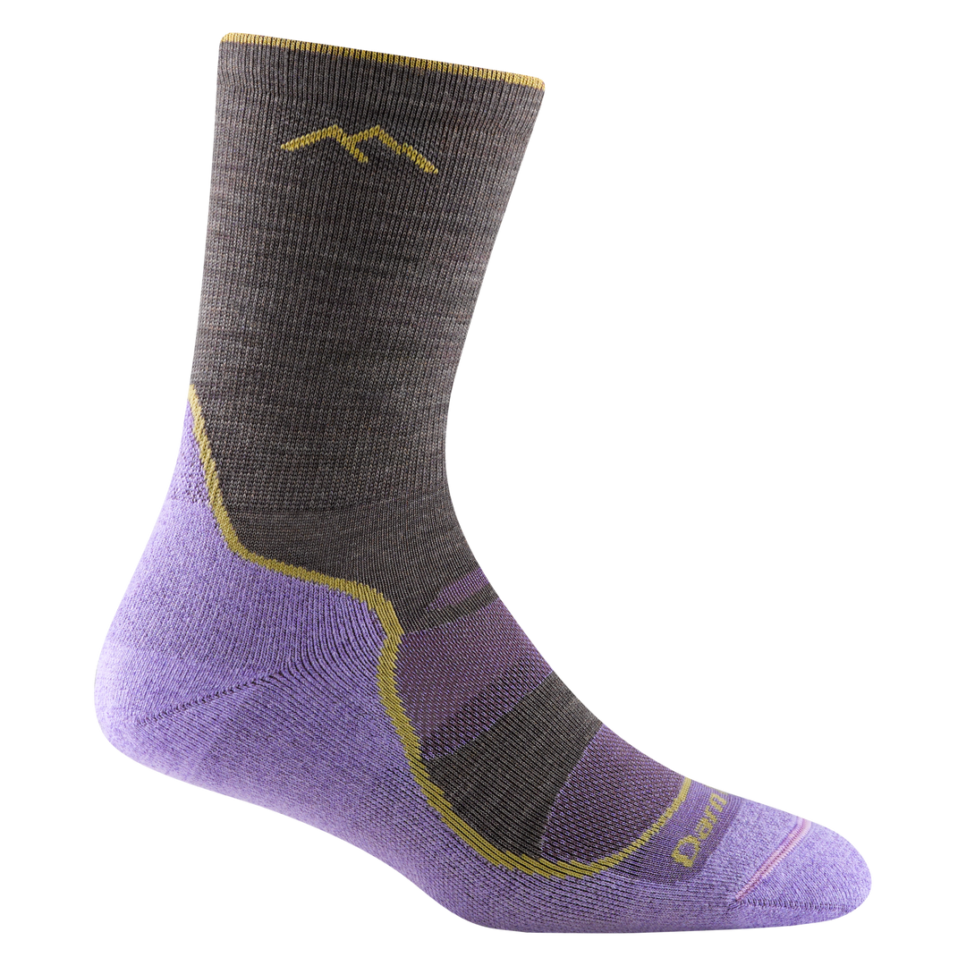 Women's Light Hiker Micro Crew Lightweight Hiking Sock with Cushion