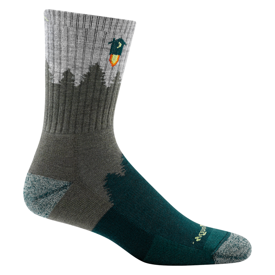 Men's Number 2 Micro Crew Midweight Hiking Sock with Cushion