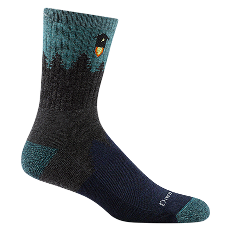 Men's Number 2 Micro Crew Midweight Hiking Sock with Cushion