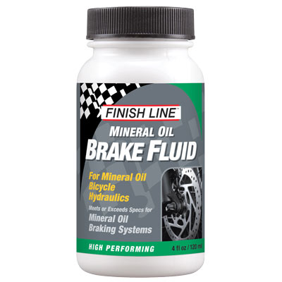 Brake Fluid Finish Line Mineral Oil 4oz