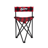 Plaid Folding Ice Chair