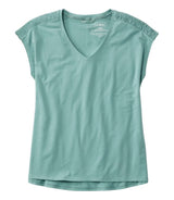 Beyond Soft Short Sleeve Vneck Tee Women's Regular