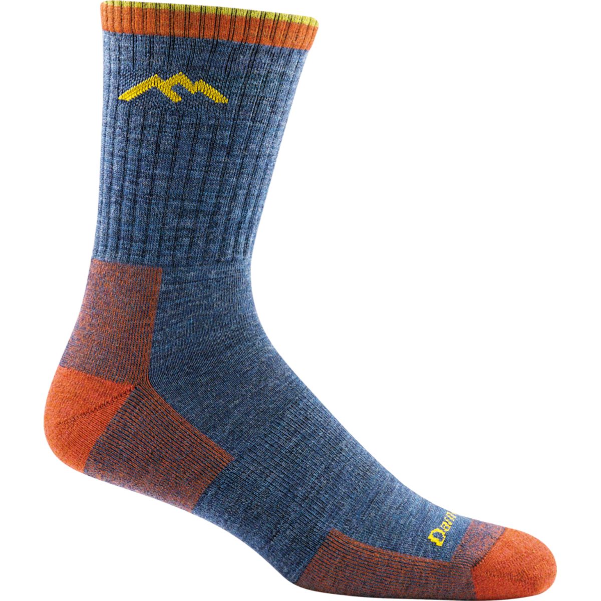 Men's Hiker Micro Crew Midweight Hiking Sock with Cushion