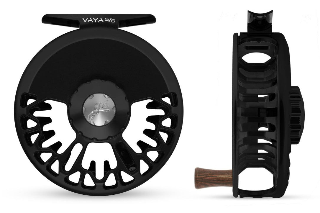 Vaya  5/6 Reel Gloss Black/Rosewood